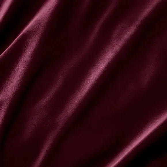 Duvet Cover & Pillowcase Set - Red, Velour