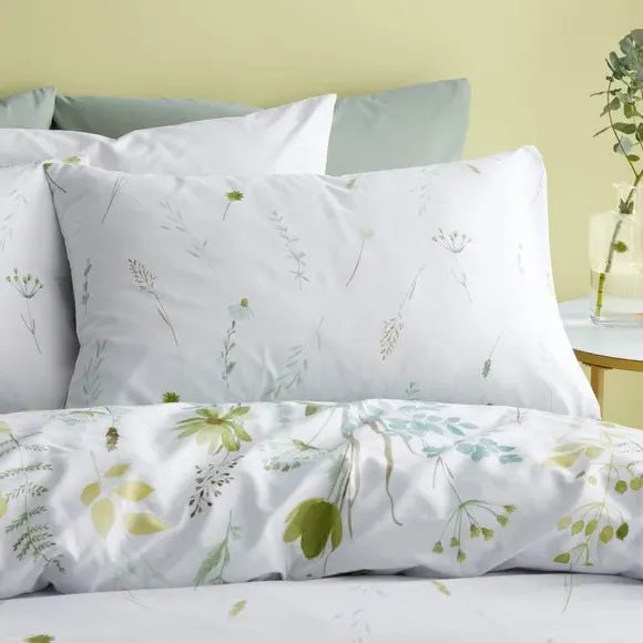 Duvet Cover & Pillowcase Set - Spring Green