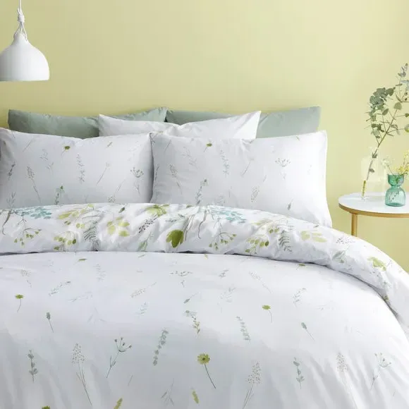 Duvet Cover & Pillowcase Set - Spring Green
