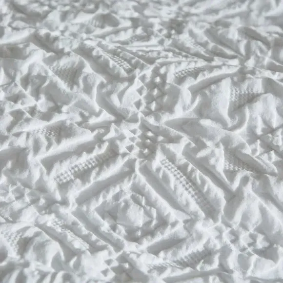 Duvet Cover & Pillowcase Set - White, Microfibre