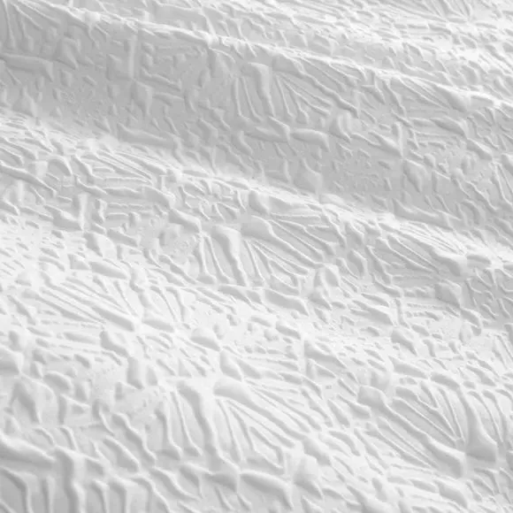 Duvet Cover & Pillowcase Set - White, Polyester