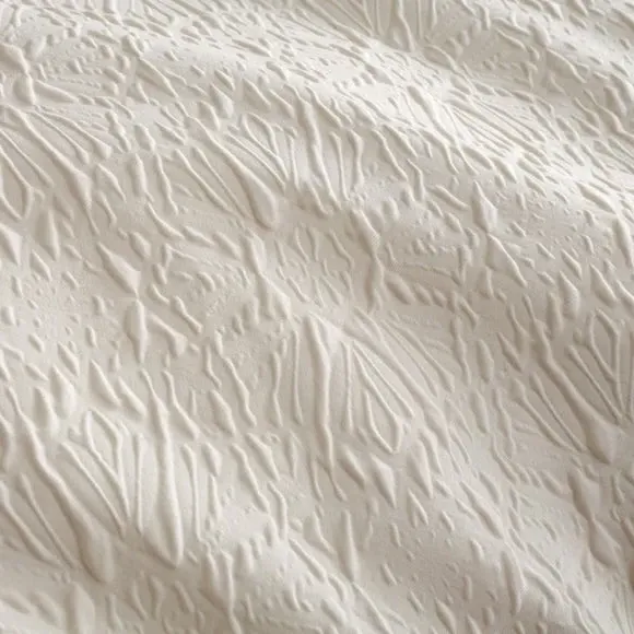 Duvet Cover & Pillowcase Set - White Sand, Polyester