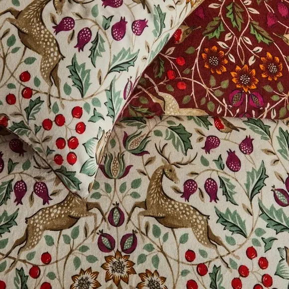 Duvet Cover Set Reversible - Multicolor, Cotton