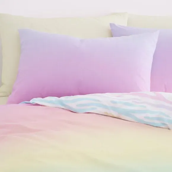 Duvet Cover Set Reversible - Multicolor, Polycotton