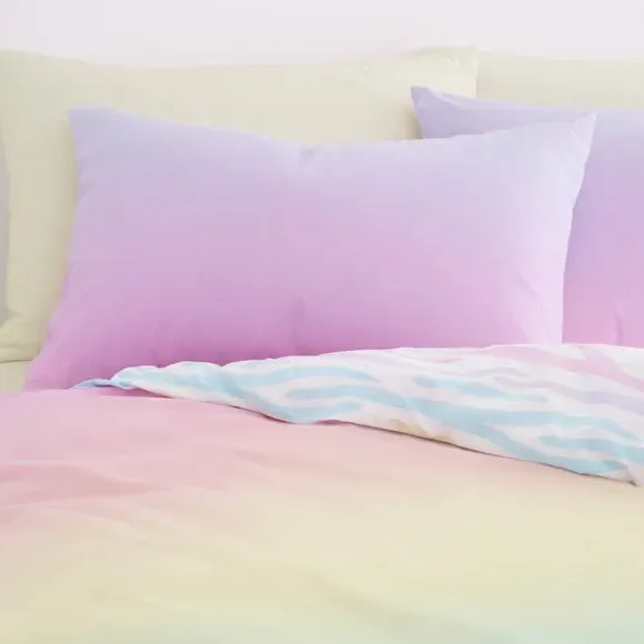 Duvet Cover Set Reversible - Multicolor, Polycotton