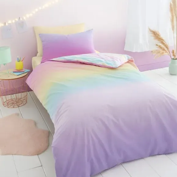 Duvet Cover Set Reversible - Multicolor, Polycotton image