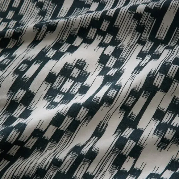 Duvet Cover Set with Pillowcase - Black, Cotton