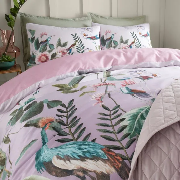 Duvet Cover Set with Pillowcase - Blush, Cotton