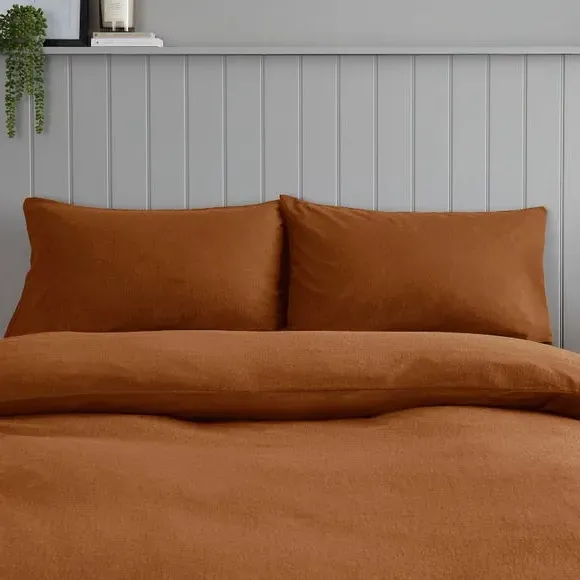 Duvet Cover Set with Pillowcase - Butterscotch