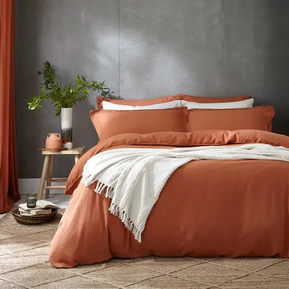 Duvet Cover Set with Pillowcase - Butterscotch