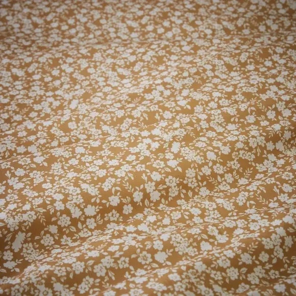 Duvet Cover Set with Pillowcase - Camel, Cotton