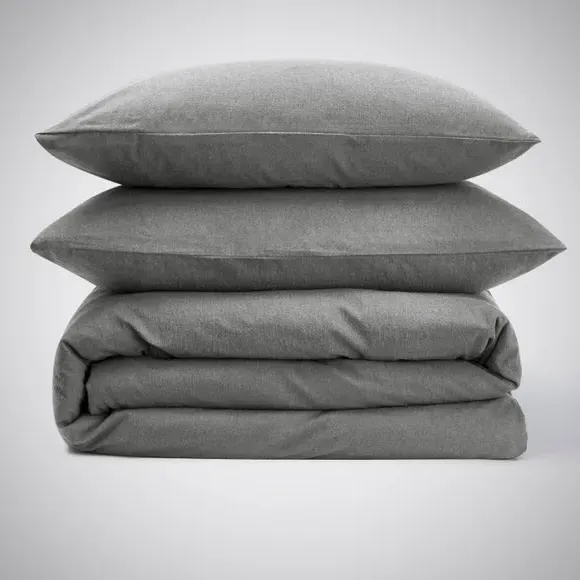 Duvet Cover Set with Pillowcase - Dove, Cotton