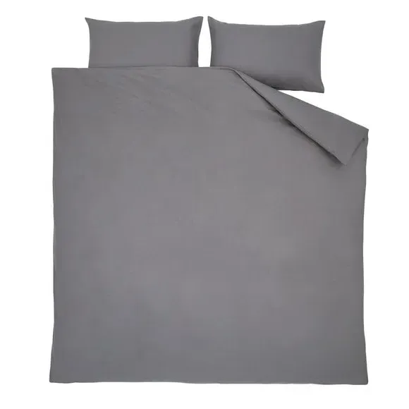 Duvet Cover Set with Pillowcase - Dove, Cotton