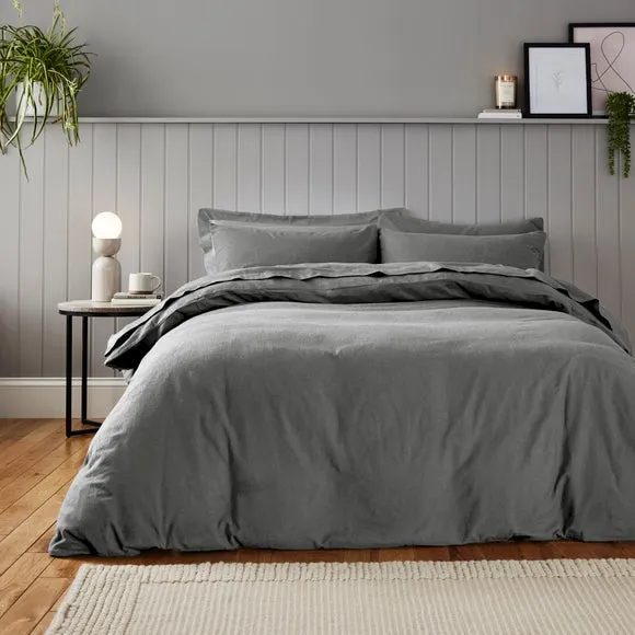 Duvet Cover Set with Pillowcase - Dove, Cotton