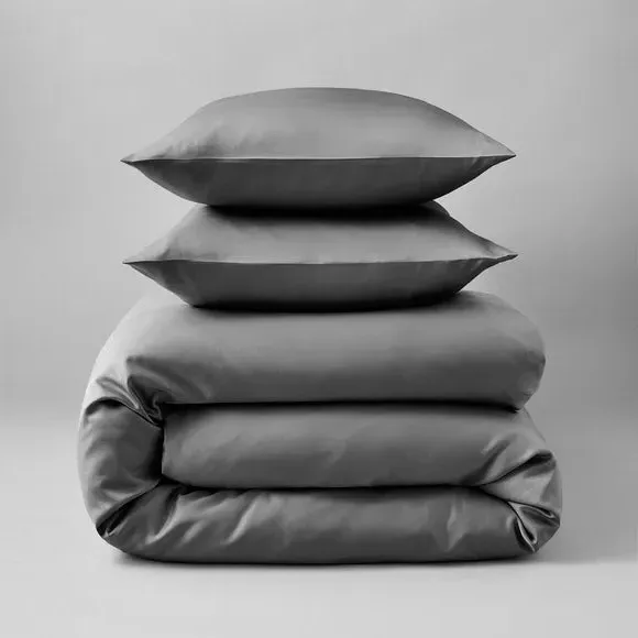 Duvet Cover Set with Pillowcase - Dove, Polyester