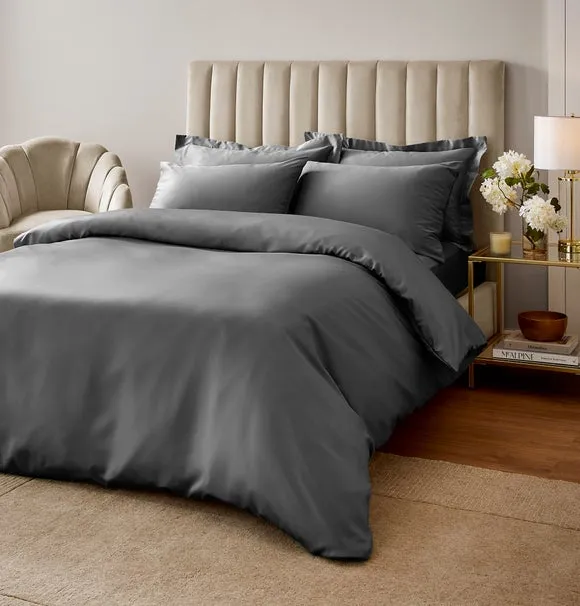 Duvet Cover Set with Pillowcase - Dove, Polyester