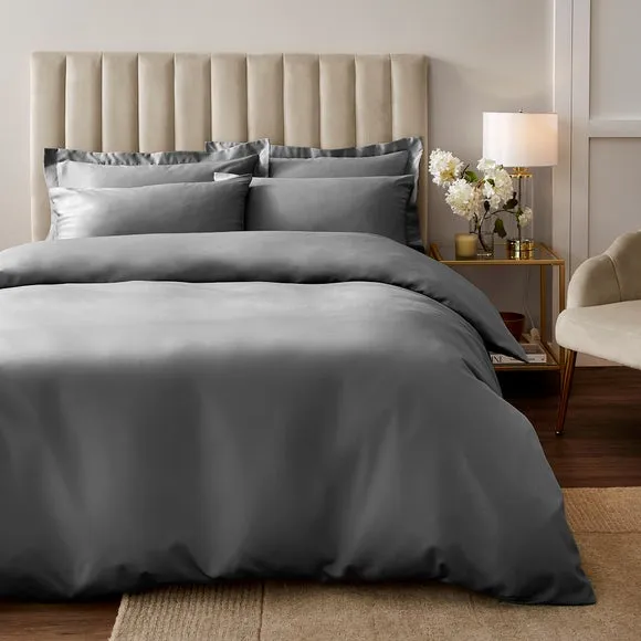 Duvet Cover Set with Pillowcase - Dove, Polyester image