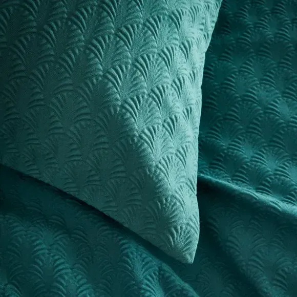 Duvet Cover Set with Pillowcase - Emerald, Polyester