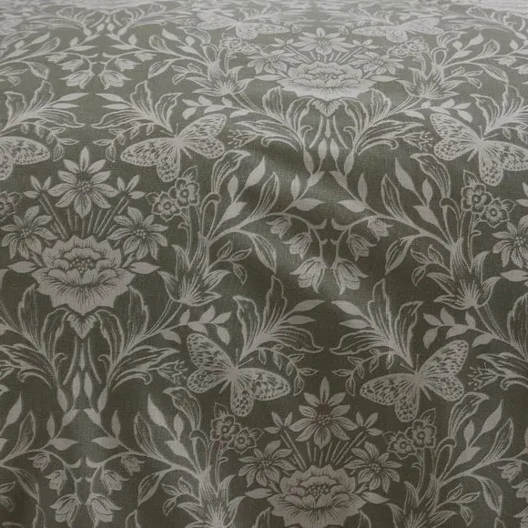 Duvet Cover Set with Pillowcase - Green, Cotton