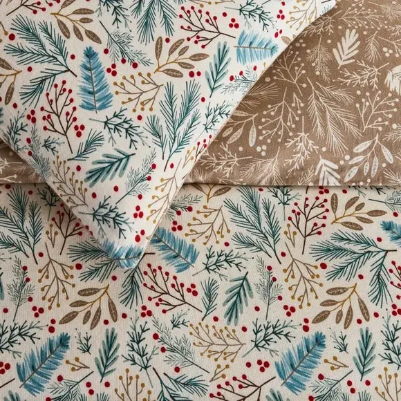 Duvet Cover Set with Pillowcase - Multicolor Cotton