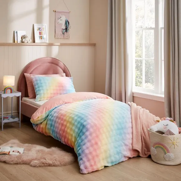 Duvet Cover Set with Pillowcase - Multicolor, Fleece image