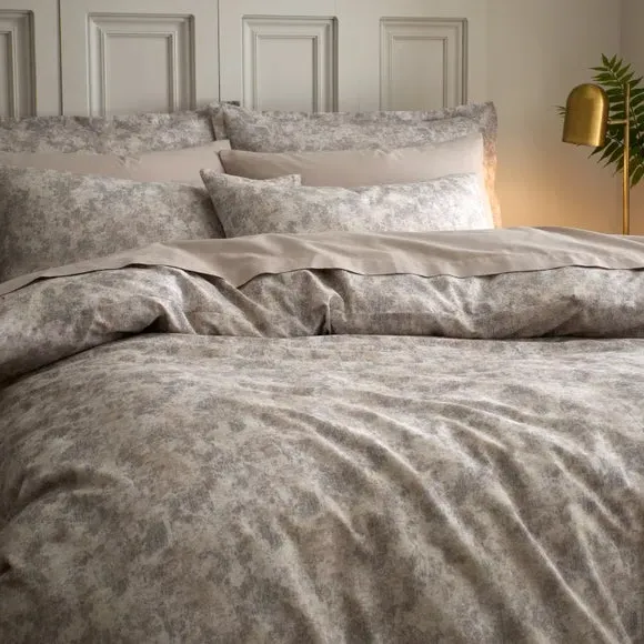 Duvet Cover Set with Pillowcase - Natural, Cotton