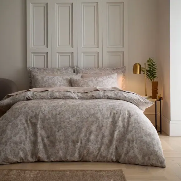 Duvet Cover Set with Pillowcase - Natural, Cotton image