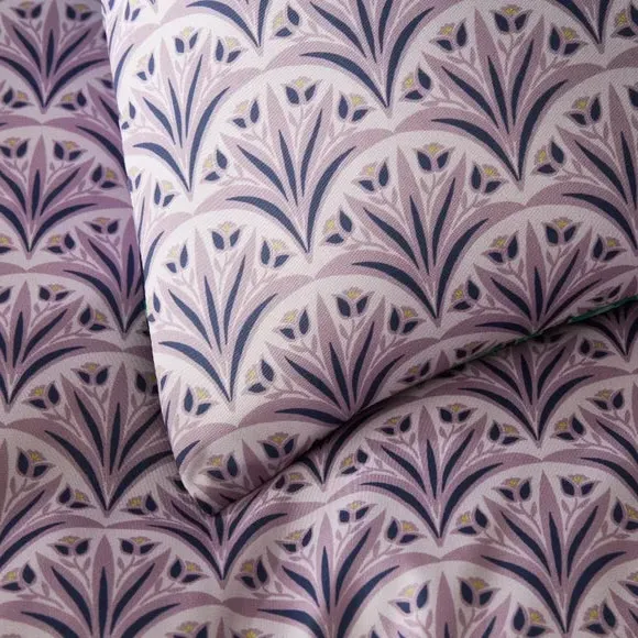 Duvet Cover Set with Pillowcase - Navy, Satin
