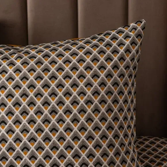 Duvet Cover Set with Pillowcase - Ochre, Cotton