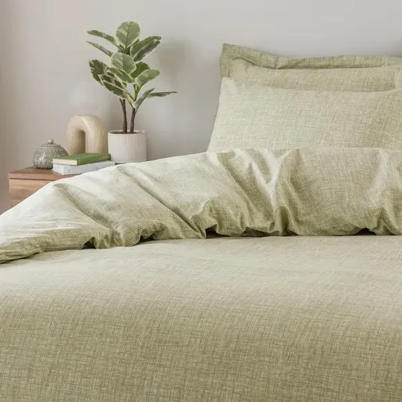 Duvet Cover Set with Pillowcase - Olive