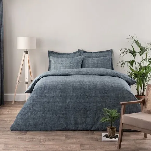 Duvet Cover Set with Pillowcase - Pacific Blue