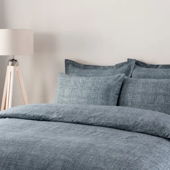 Duvet Cover Set with Pillowcase - Pacific Blue