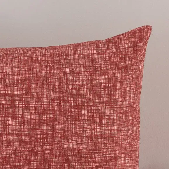 Duvet Cover Set with Pillowcase - Terracotta