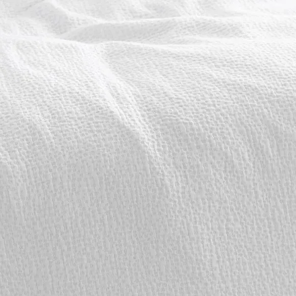 Duvet Cover Set with Pillowcase - White, Cotton