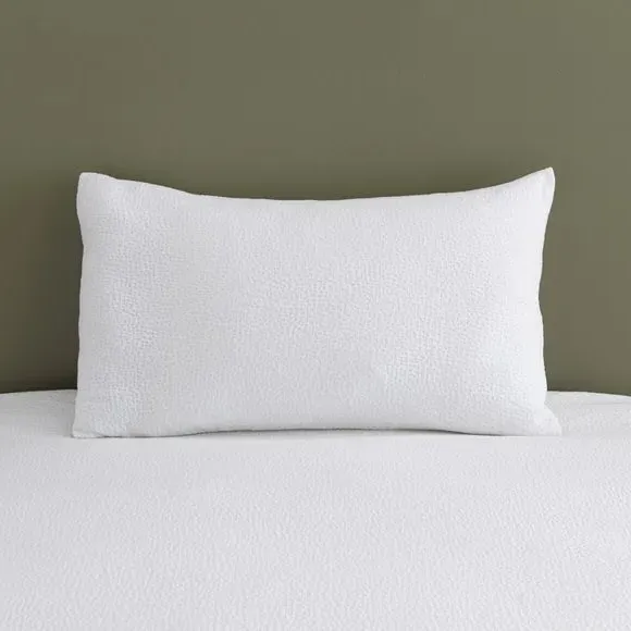 Duvet Cover Set with Pillowcase - White, Cotton