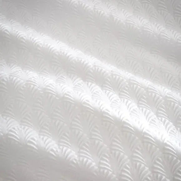 Duvet Cover Set with Pillowcase - White, Polyester