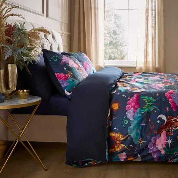 Duvet Cover Set with Pillowcases - Multicolor