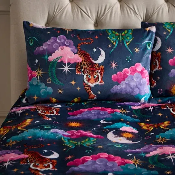 Duvet Cover Set with Pillowcases - Multicolor