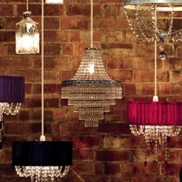 Easy Fit Chandelier Pendant Shade - Silver