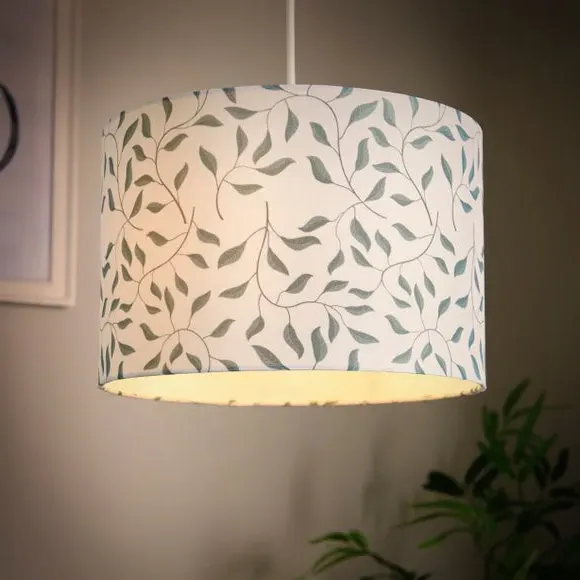 Easy Fit Lamp Shade with Vine Design - Multicolor image