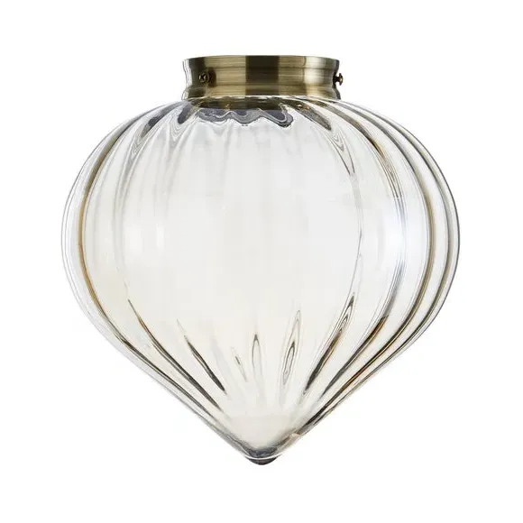 Easy Fit Pendant Shade - Champagne, Glass