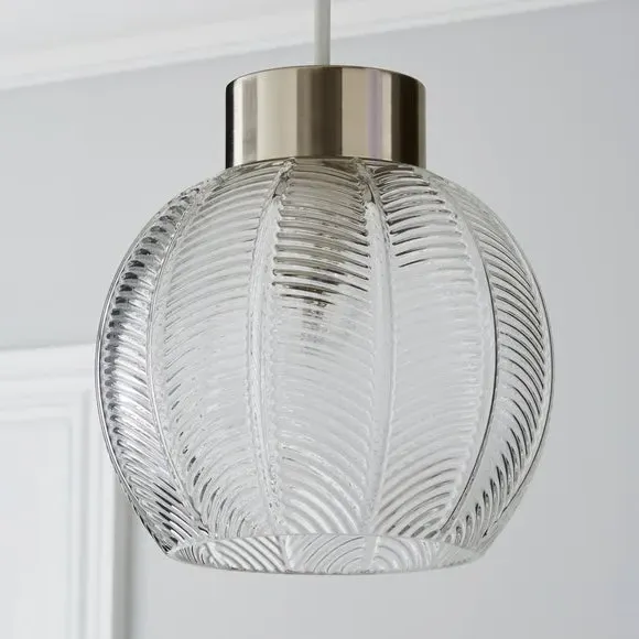 Easy Fit Pendant Shade - Clear, Glass