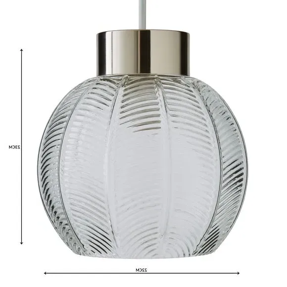 Easy Fit Pendant Shade - Clear, Glass