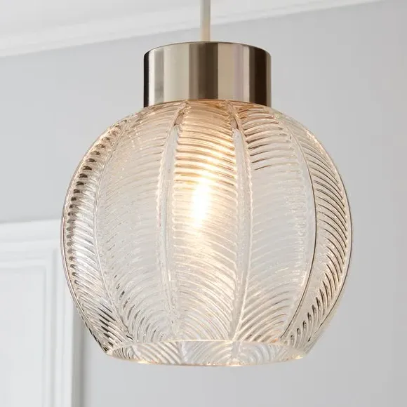 Easy Fit Pendant Shade - Clear, Glass image