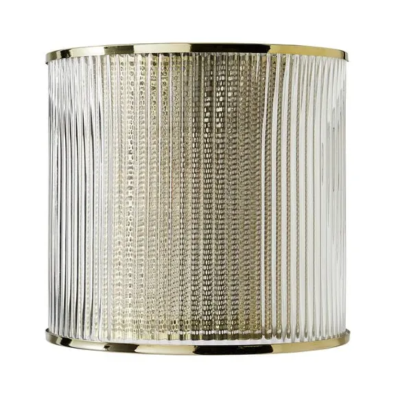 Easy Fit Pendant Shade - Gold, Glass
