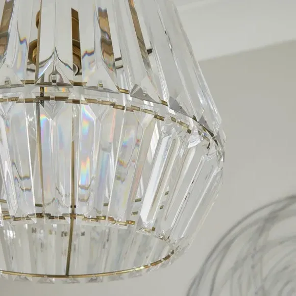 Easy Fit Pendant Shade - Gold, Metal