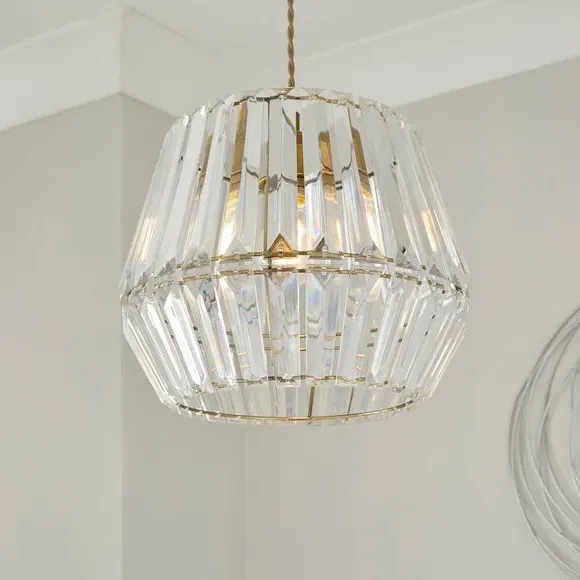 Easy Fit Pendant Shade - Gold, Metal image