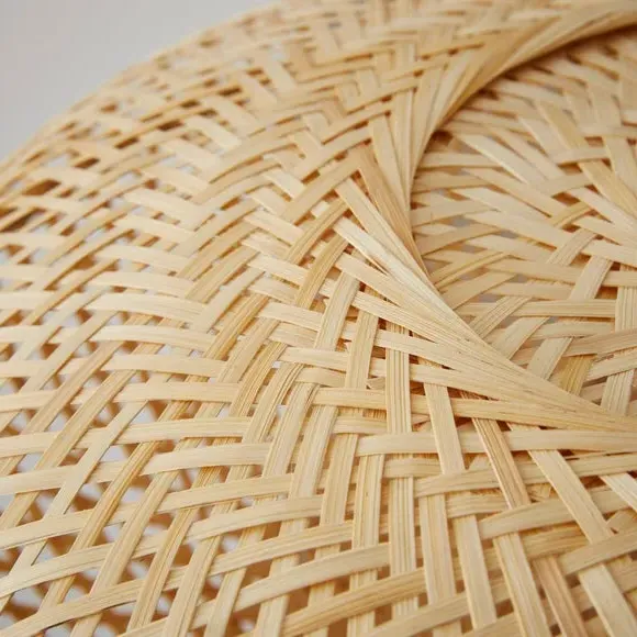 Easy Fit Pendant Shade - Natural, Bamboo