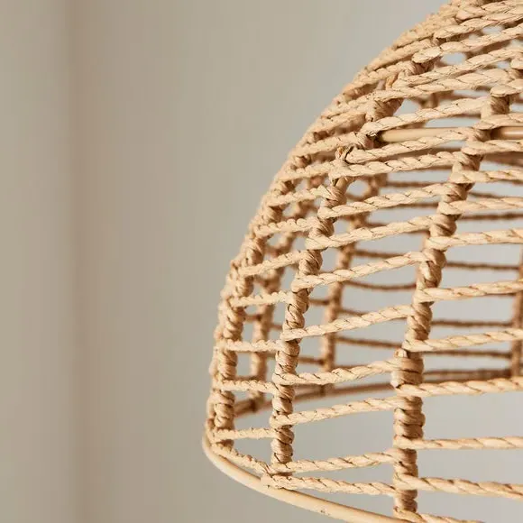 Easy Fit Pendant Shade - Natural, Paper String