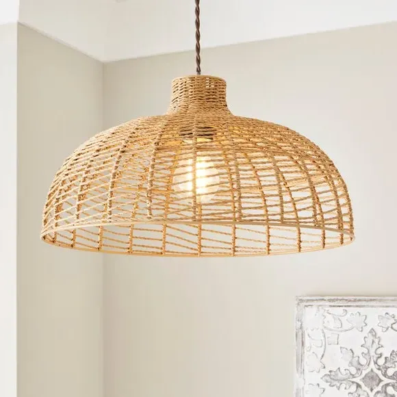 Easy Fit Pendant Shade - Natural, Paper String image